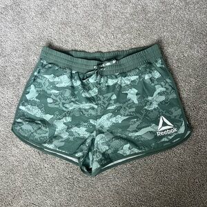 Reebok Green Camo Shorts Woman’s L